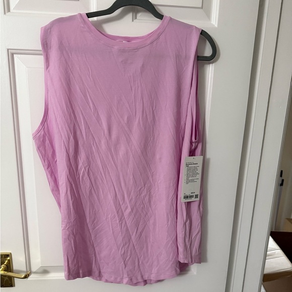 2/$35 NWT-Lululemon Women's Pink Muscle Sleeveless Tank-size 14 Vita Pink - Picture 4 of 7